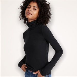 Madewell Ribbed Turtleneck Top